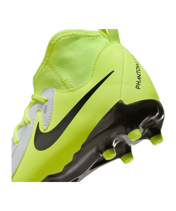 Nike Jr Phantom Luna II Academy FG/MG Mad Voltage Silber Schwarz F003 - silber