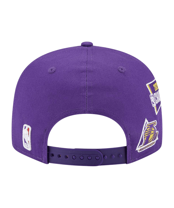 New Era LA Lakers Champion 9Fifty Cap Lila - lila