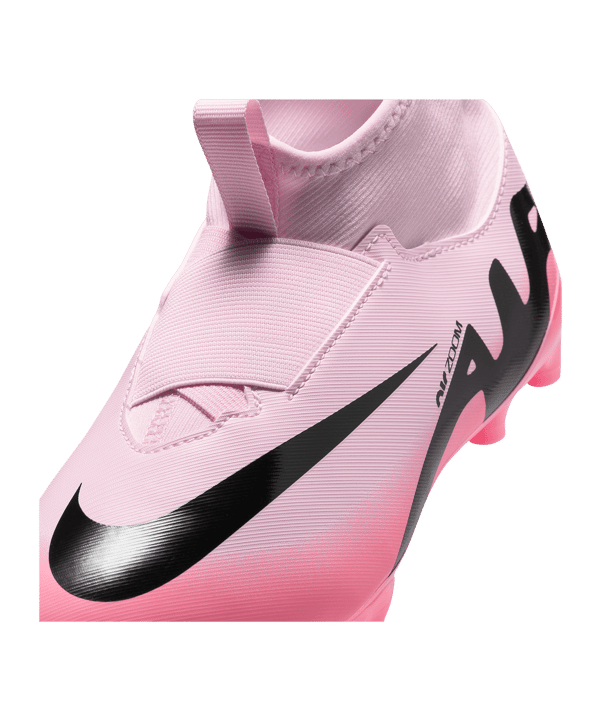 Nike Jr Air Zoom Mercurial Superfly IX Academy FG/ MG Mad Brilliance Kids Rot Schwarz F601 - rot