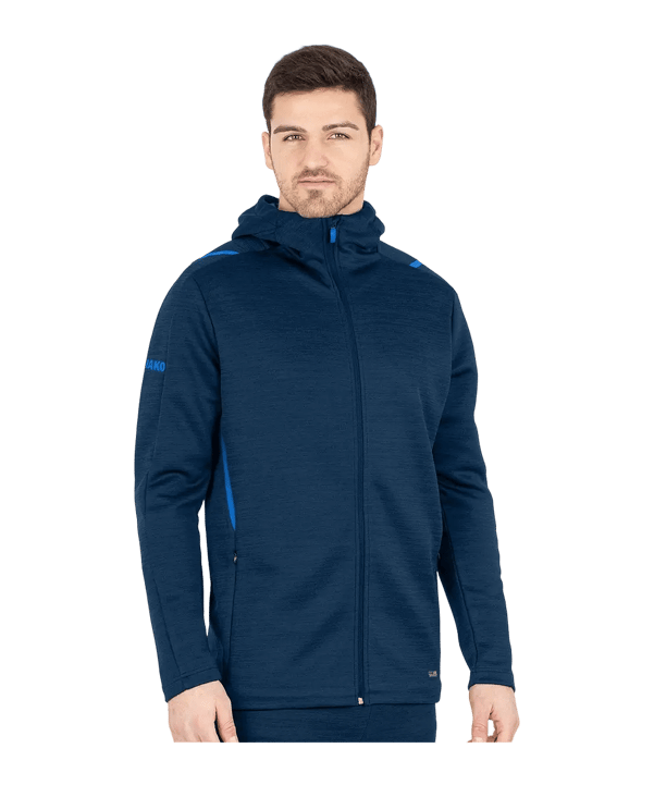 JAKO Jas met capuchon Blauw K511 - blauw