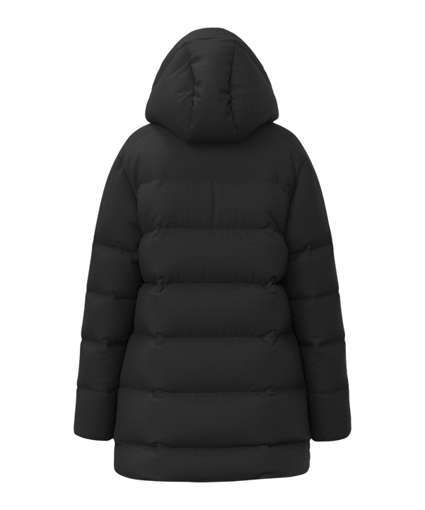 Erima Premia Parka Winterjacke Damen Schwarz - schwarz