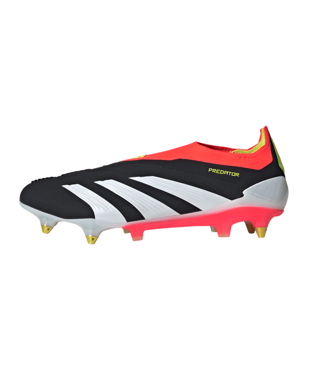 adidas Predator Elite LL SG Solar Energy Schwarz Weiss Rot