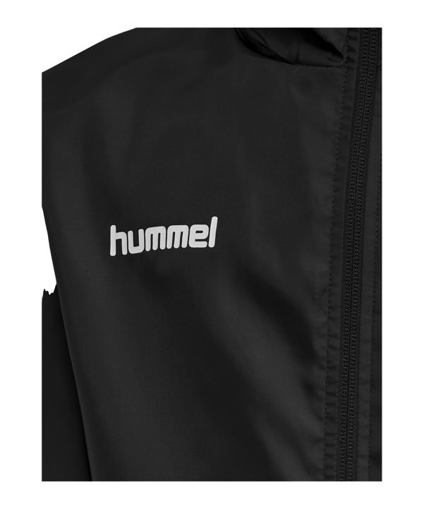 Hummel hmlPROMO Regenjacke Kids Schwarz F2001 - schwarz