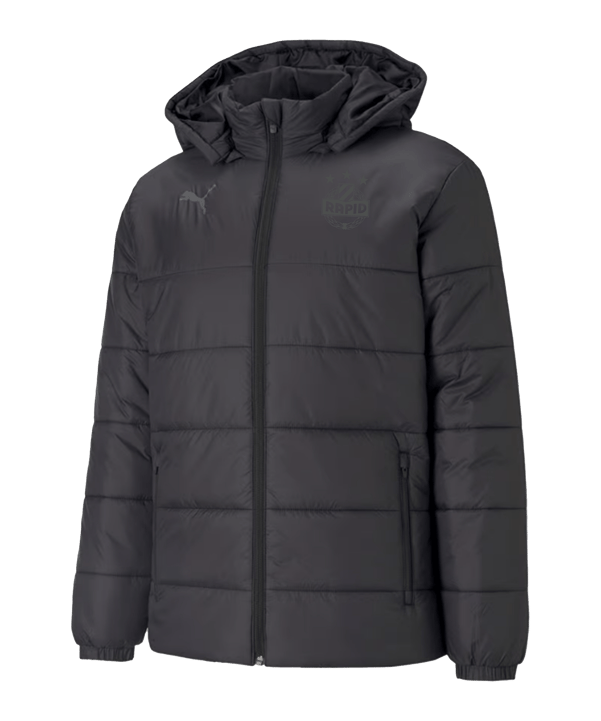 PUMA SK Rapid Wien Padded Freizeitjacke Schwarz F03 - schwarz