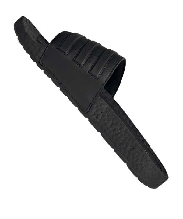adidas Adilette Boost Badelatsche Schwarz - schwarz