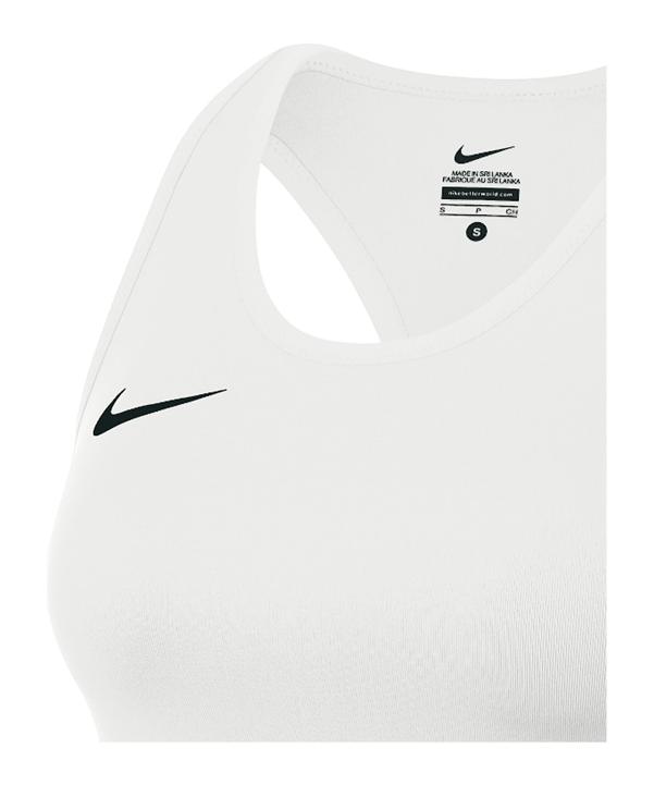 Nike Team Stock Sport-BH Damen Weiss F100 - weiss