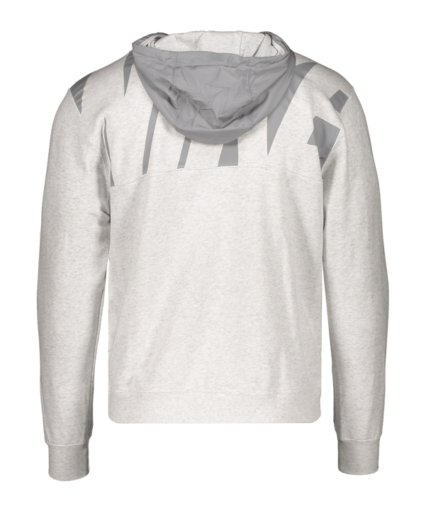 Nike Kapuzenjacke Weiss F051 - grau