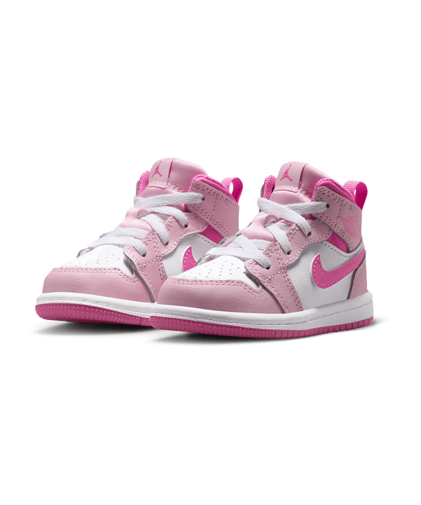 Jordan Air Jordan 1 Mid Kids Rosa - rosa