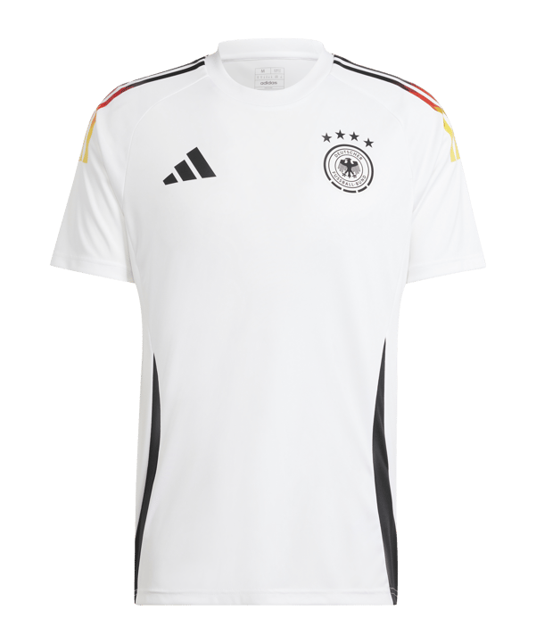 adidas DFB Deutschland Fantrikot Home EM 2024 Weiss - weiss