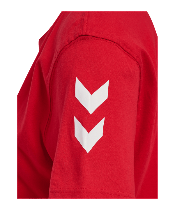 Hummel Go 2.0 Chevron T-Shirt Damen Rot F3062 - rot