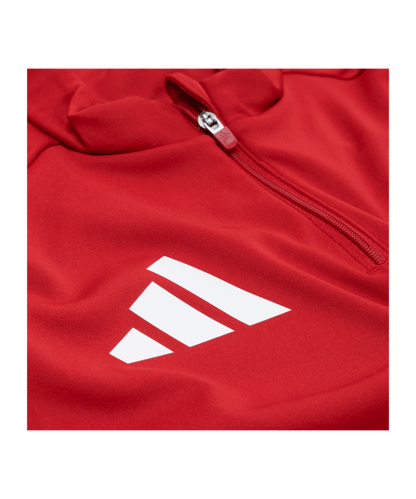 adidas Fortuna Düsseldorf Training Half Zip Top Rouge - rouge