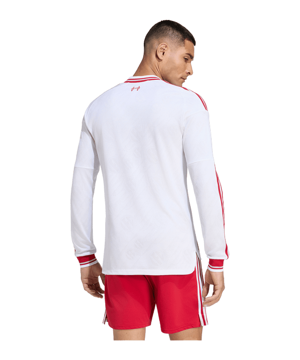 adidas Liverpool FC Authentic Shirt met lange mouwen Away 2026/2027 Wit - wit