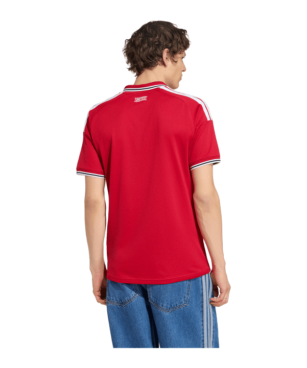 adidas Manchester United Trikot Home 2026/2027 Rot - rot