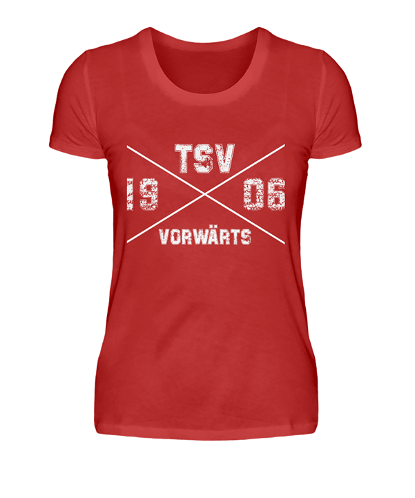TSV Schopfloch T Shirt Vorwärts X Damen Rot - rot
