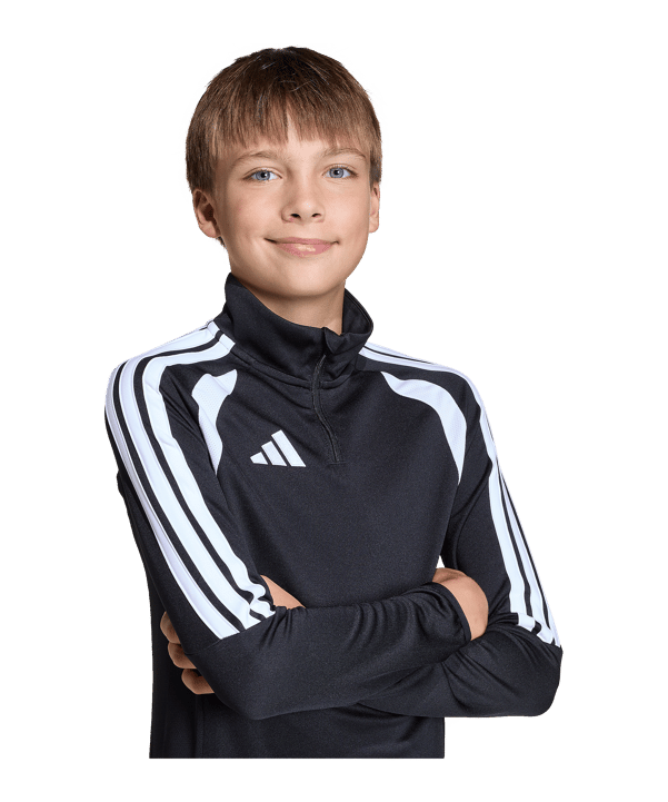adidas Tiro 26 League Training Zip Top Kinder Schwarz - schwarz