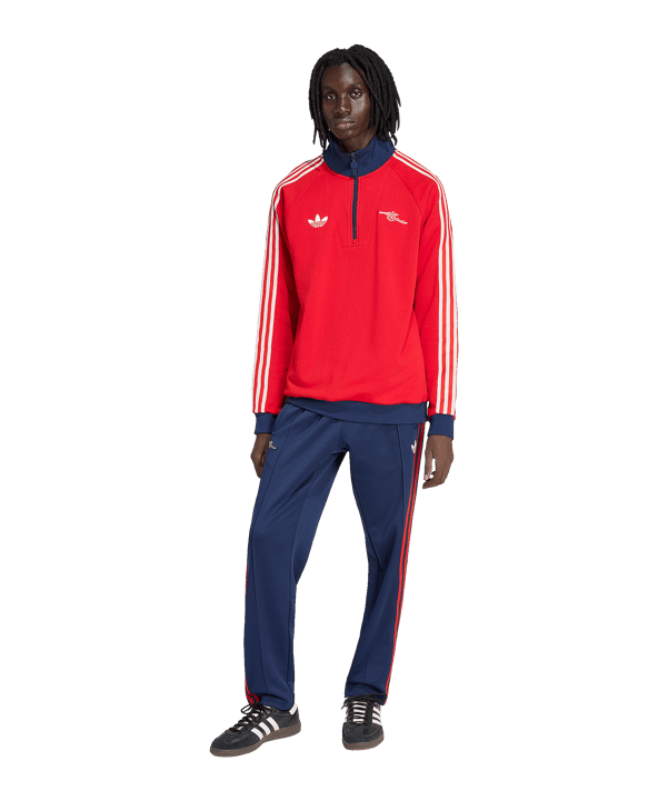 adidas FC Arsenal London Originals Zip Top Rot - rot