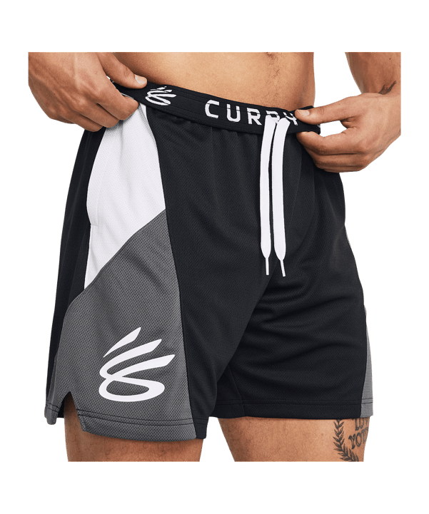 Under Armour Curry Splash Short Weiß F002 - weiss