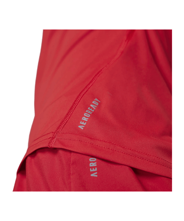 adidas T-Shirt Femmes Rouge - rouge
