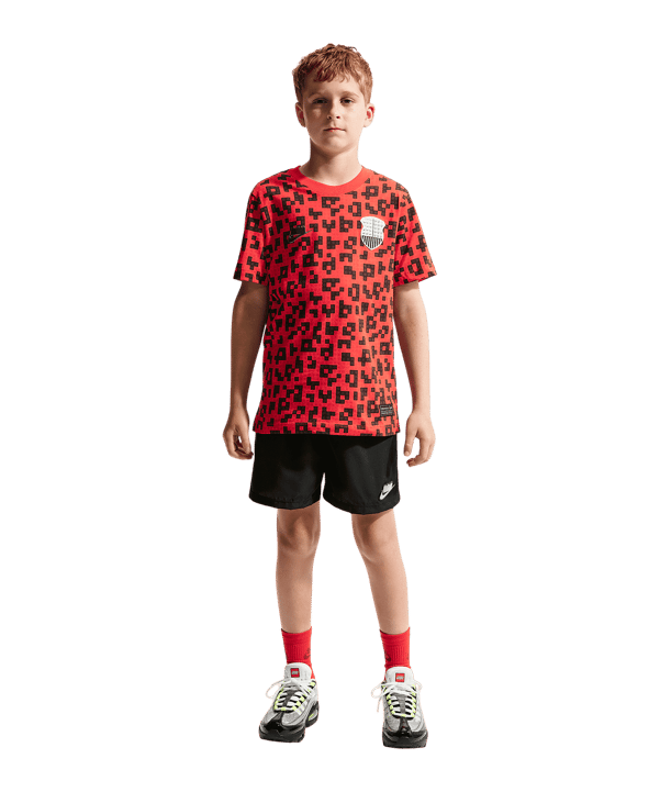 Nike x Lego FA26 T-Shirt Kids Rot F612 - rot