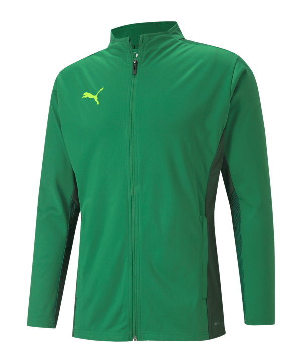PUMA teamCUP Trainingsjacke Grün F05 - gruen