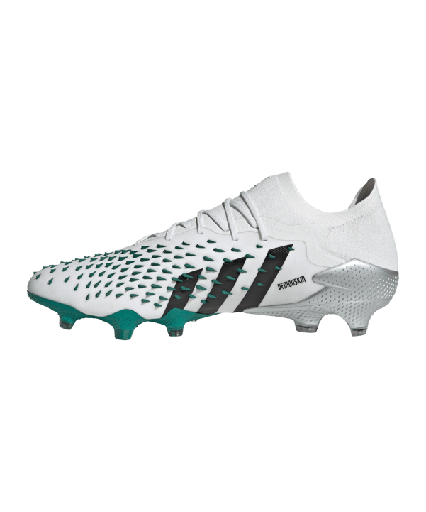adidas Predator Freak.1 L FG EQT Weiss Schwarz Grün - weiss
