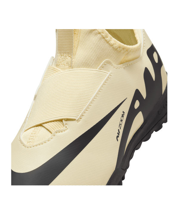 Nike Jr Air Zoom Mercurial Vapor XV Academy TF  Mad Ready Kids Beige Schwarz F700 - beige
