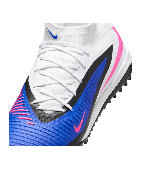 Nike Phantom 6 High Academy TF Attack Blau F446 - blau