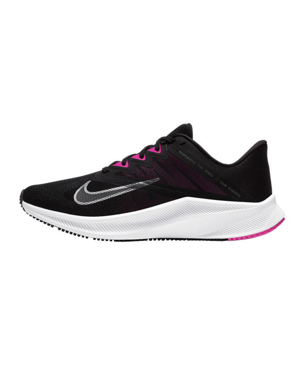 Nike Quest 3 Running Damen Schwarz Grau F007 - schwarz