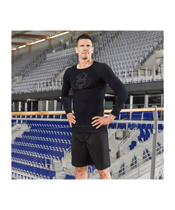 Entorch Action AS2 Shirt Schwarz - schwarz