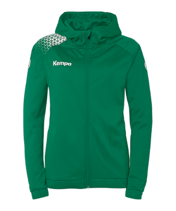 Kempa Kapuzenjacke Damen Grün F47 - gruen
