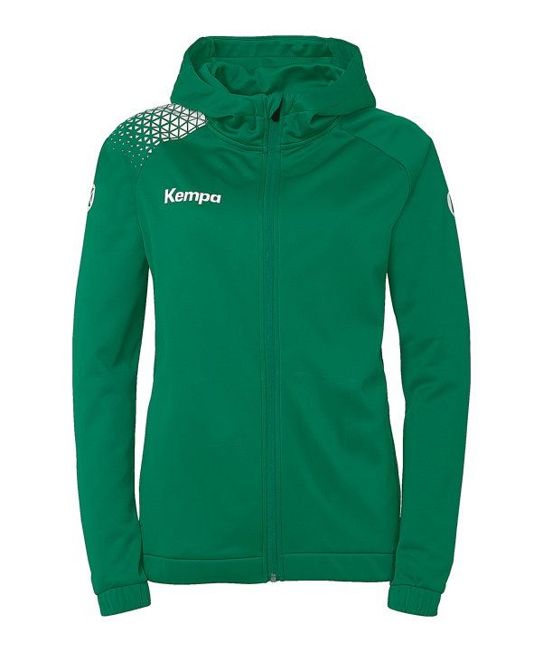 Kempa Kapuzenjacke Damen Grün F47