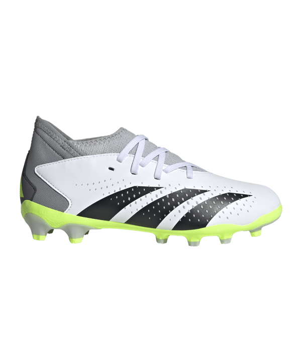 adidas Predator Accuracy.3 MG Crazyrush Kids Weiss Schwarz Gelb - weiss