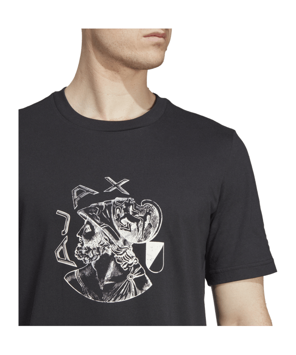 adidas Originals Ajax Amsterdam OG T-Shirt Schwarz - schwarz