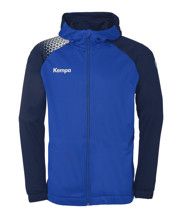 Kempa Giacca con cappuccio Kids Blu C49 - blu