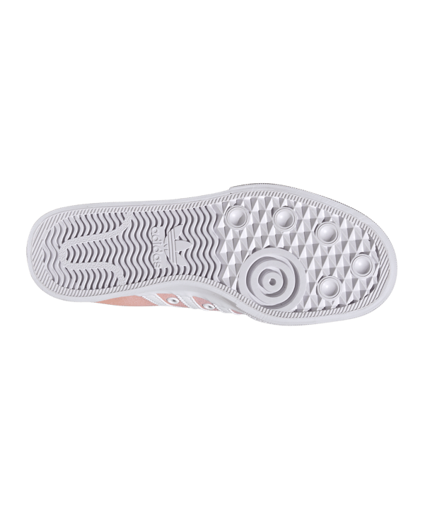 adidas Originals Nizza Platform Damen Weiss Pink - weiss