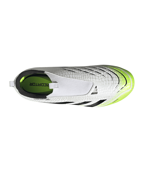 adidas Predator League LL FG Radiant Blaze Kids Weiß