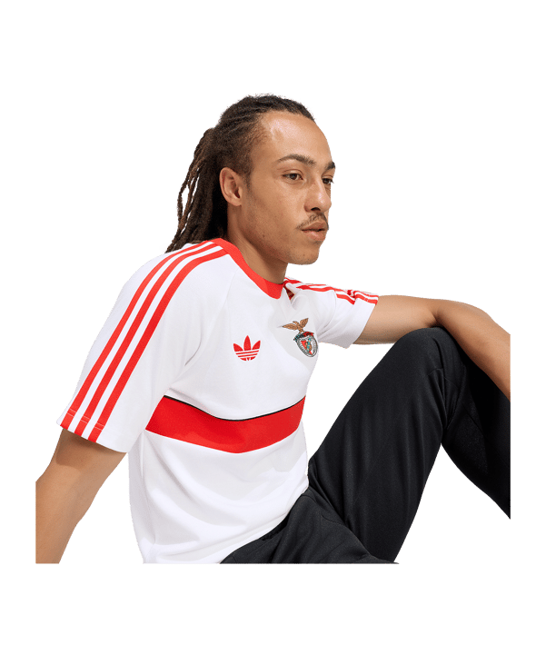 adidas Originals Benfica Lisbonne T-Shirt Blanc - blanc