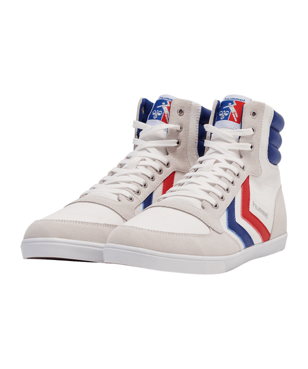Hummel Slimmer Stadil High Sneaker Weiss F9228 - weiss