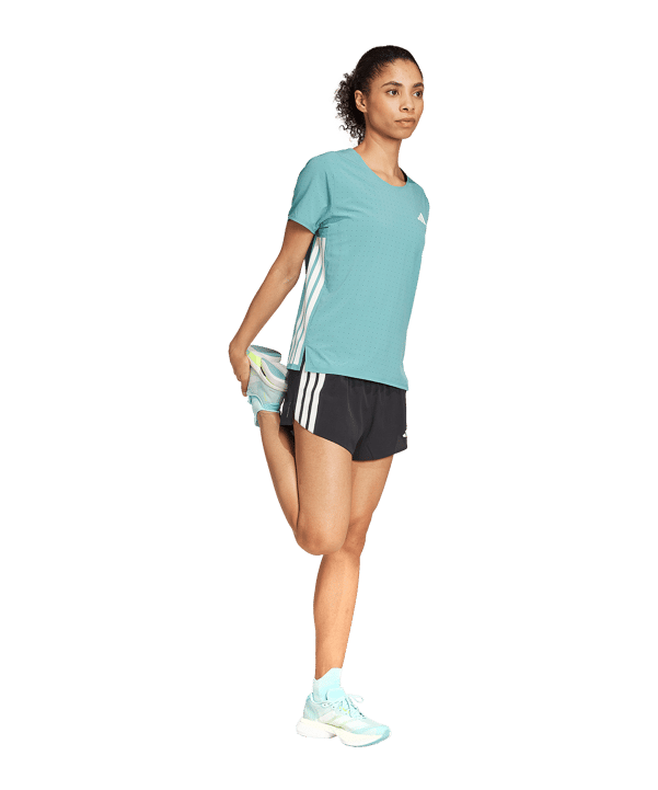 adidas Adizero Running T-shirt Donna Blu - blu