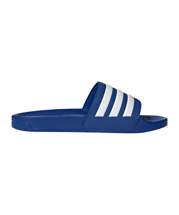 adidas Cloudfoam Adilette Shower Blau Weiss - blau