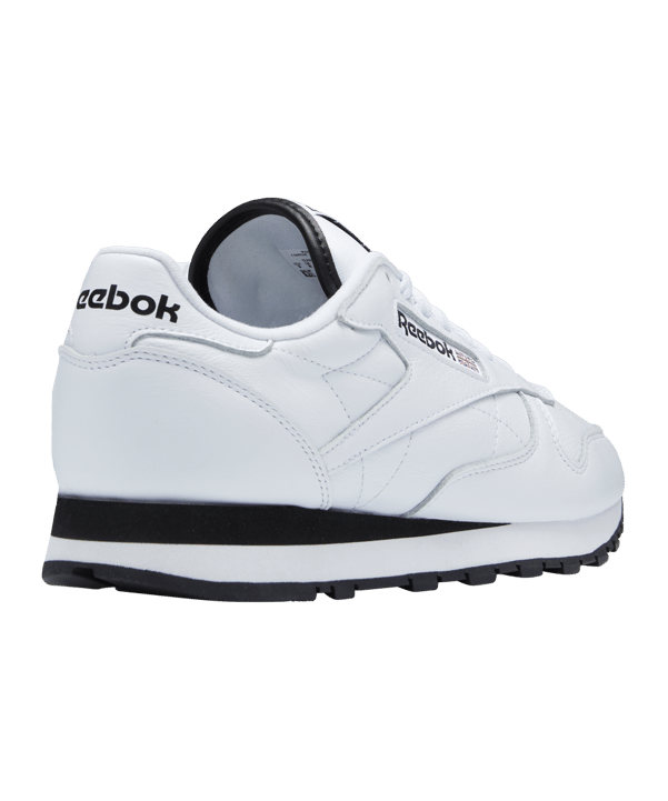 Reebok Classic Leather Weiss Schwarz - weiss