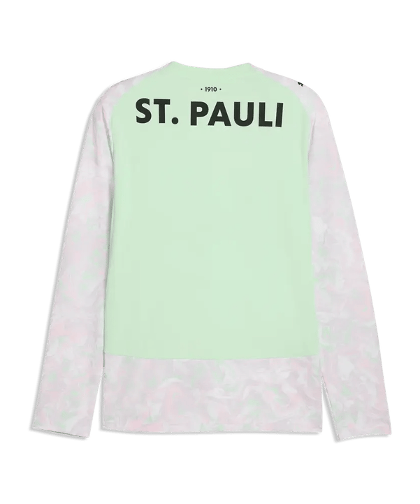 PUMA FC St. Pauli Replica Maglia maniche lunghe 3rd 2026/2027 Verde C03 - verde