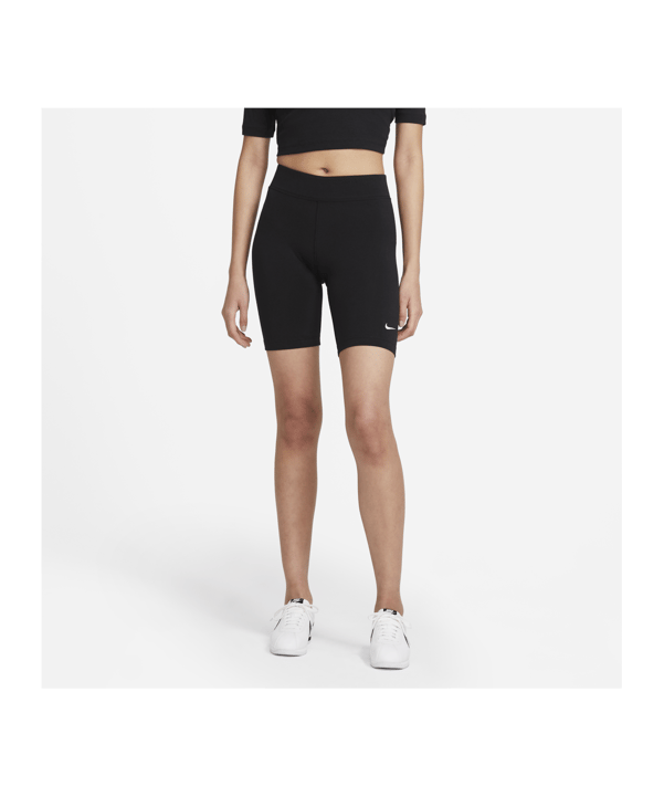 Nike Essentials Bike Short Damen Schwarz F010 - schwarz
