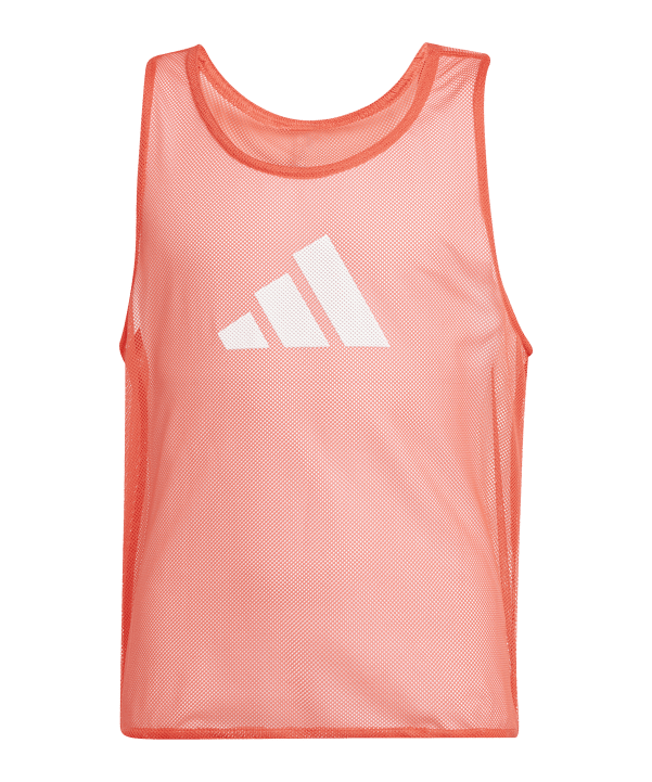 adidas Training BIB Kennzeichnungshemd Kids Rot - rot