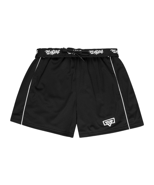 Bucketz Ball Park Mesh Short Schwarz - schwarz