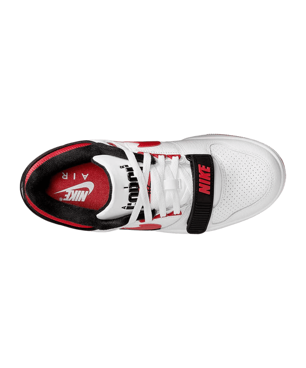 Nike Air Alpha Force 88 Weiss Rot F100 - weiss
