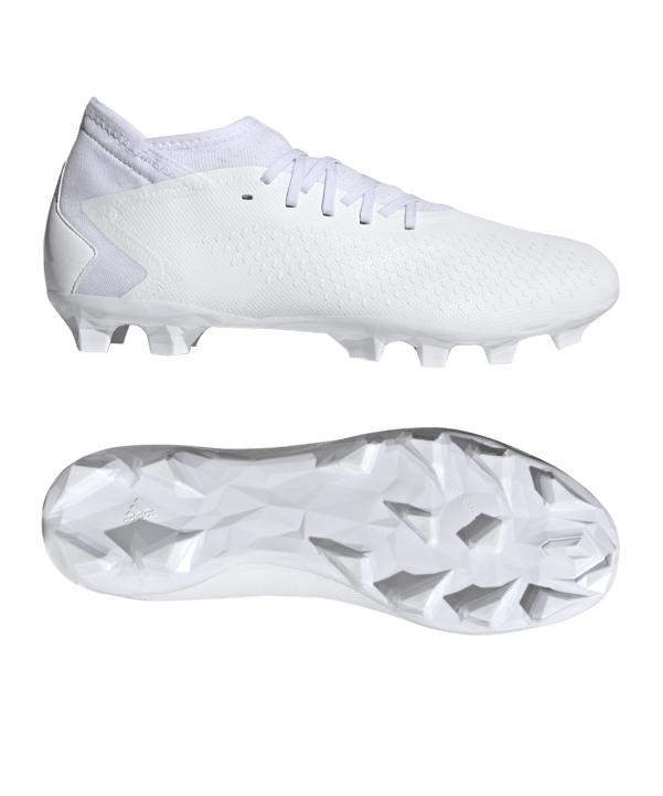 adidas Predator Accuracy.3 MG Pearlized Weiss - weiss