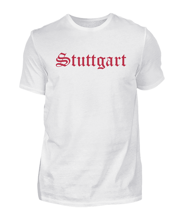 T-Shirt "Stuttgart" Weiss - weiss