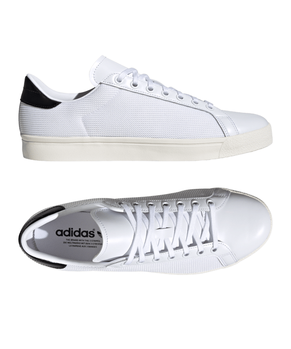 adidas Originals Rod Laver Vin Weiss Schwarz - weiss