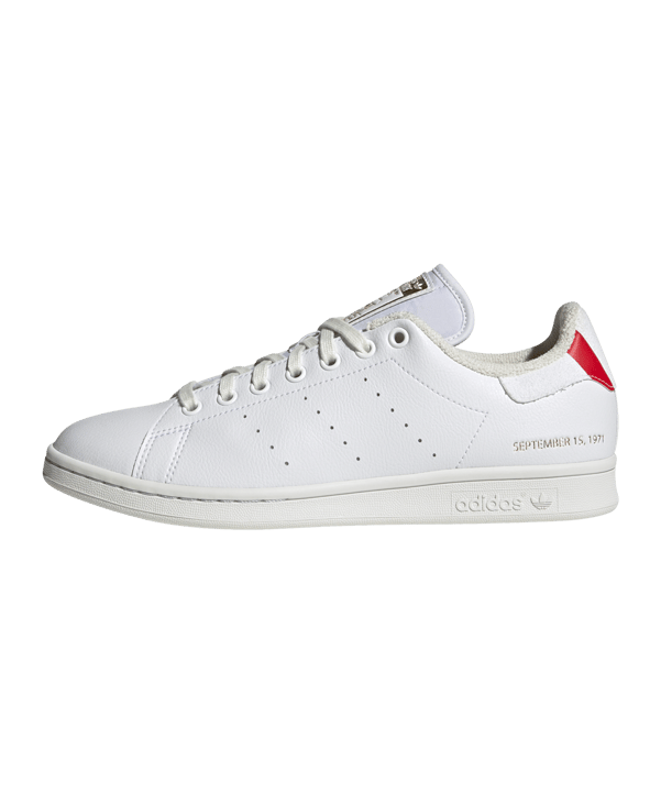 adidas Originals Stan Smith Weiss Blau Rot - weiss